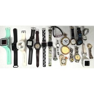 Watch Lot Nike Garmin Swiss Army Peanuts Timex Sears Fossil Pulsar 20‎ Watches